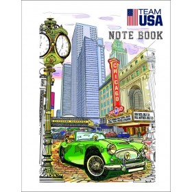 Записная книга А6, 36 листов (серия АВТО)